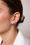 Heliophilia Silver 3Lukupe-02S Pendientes de Plata con Circón